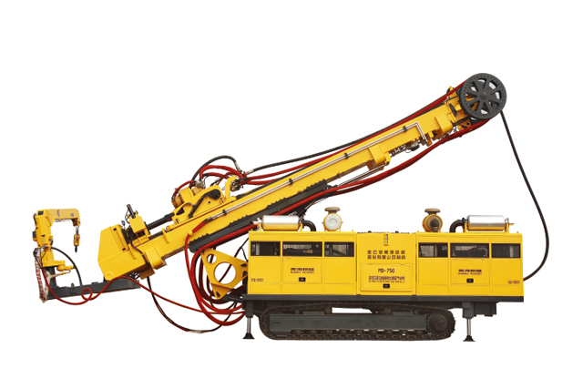 MD-750 crawler type coalbed methane multifunctional drilling rig