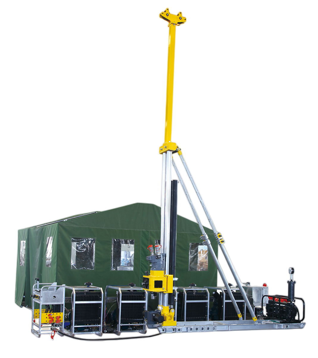 Portable Full Hydraulic Drilling Rig